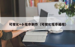防城港可视化+小程序制作（可视化程序编程）